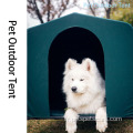 Tente de camping de tente de chien extérieur avec toit